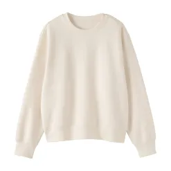 Sweat-shirt en coton mélangé pour femme
