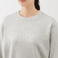 Sweat‐shirt en mélange de coton pour femme