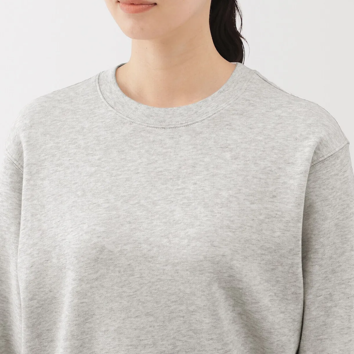 Sweat‐shirt en mélange de coton pour femme