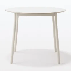 Table en aluminium - Grande - Gris clair