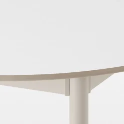 Table en aluminium - Grande - Gris clair