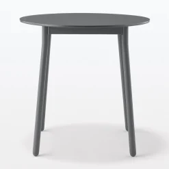 Table en aluminium - Petite - Gris foncé