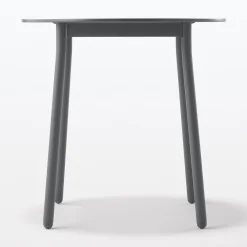 Table en aluminium - Petite - Gris foncé