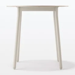 Table en aluminium - Petite - Gris clair