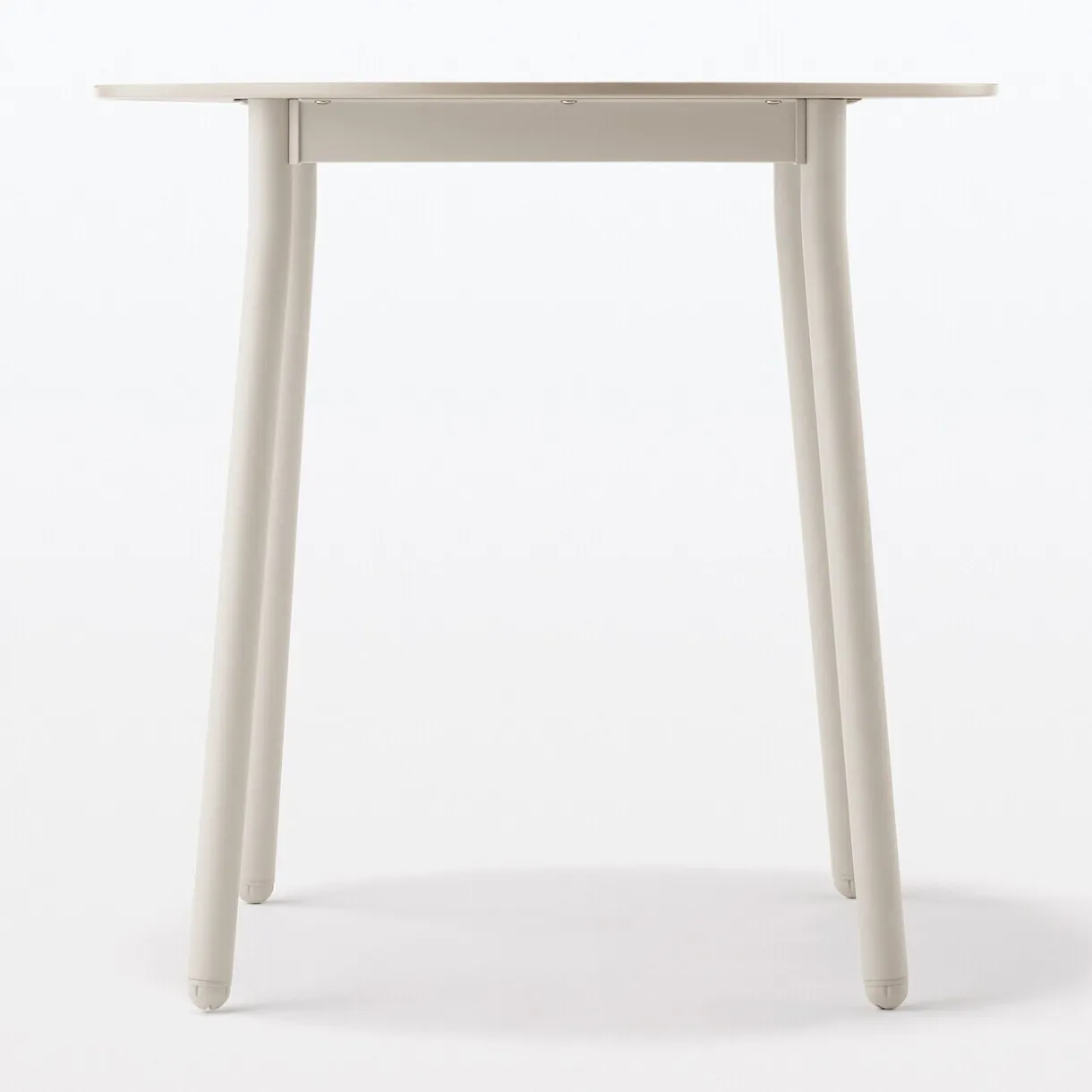 Table en aluminium - Petite - Gris clair