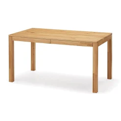 Table en chêne naturel 140cm
