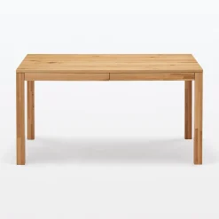Table en chêne naturel 140cm