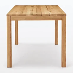 Table en chêne naturel 140cm