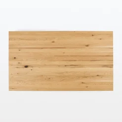 Table en chêne naturel 140cm