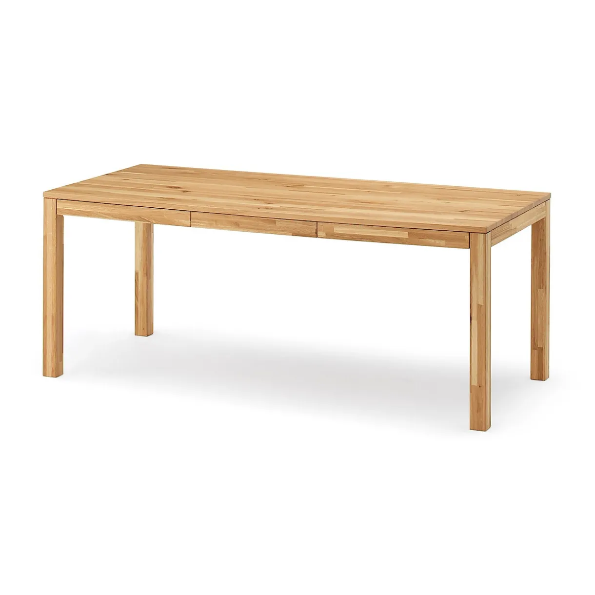 Table en chêne naturel 180cm