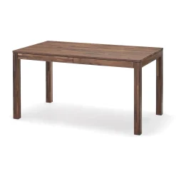 Table en noyer naturel 140cm