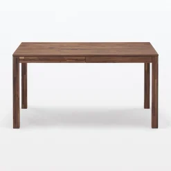 Table en noyer naturel 140cm