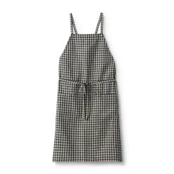 Tablier croisé dans le dos en lin