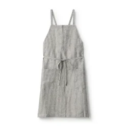 Tablier croisé dans le dos en lin