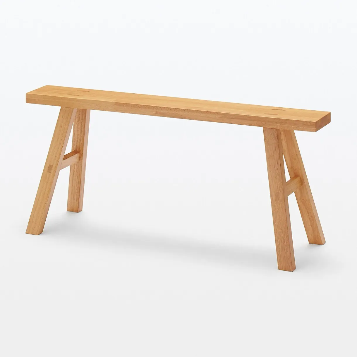 Tabouret en chêne large