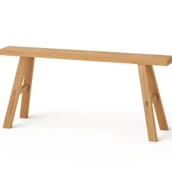 Tabouret en chêne large