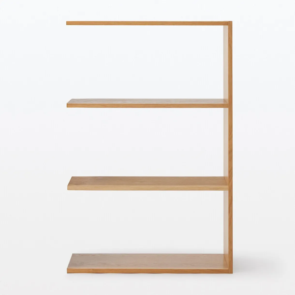 Étagère additionnelle large en chêne ‐ 3 niveaux (Dont Eco‐part. 1,80 €)