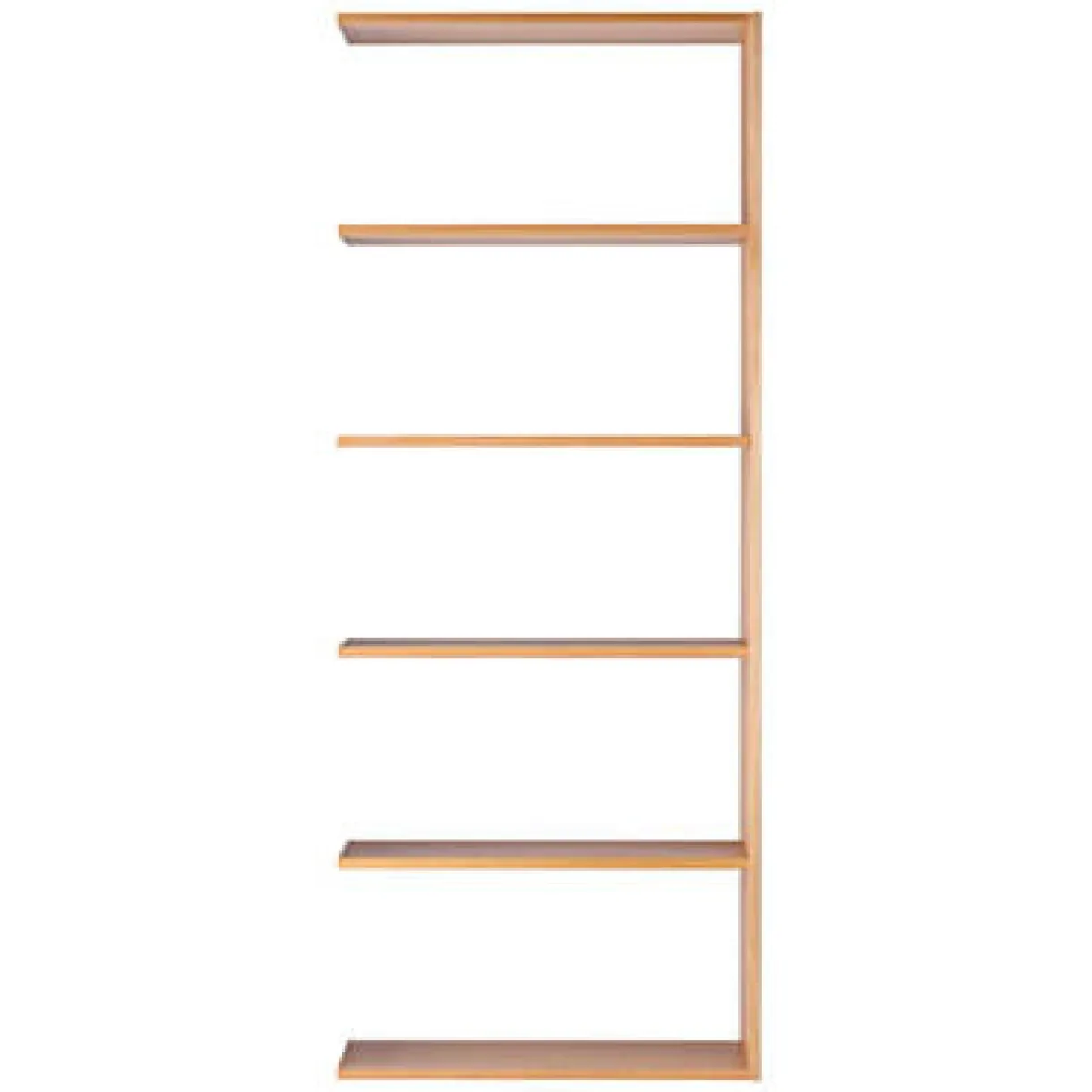 Étagère additionnelle large en chêne ‐ 5 niveaux (Dont Eco‐part. 2,80 €)