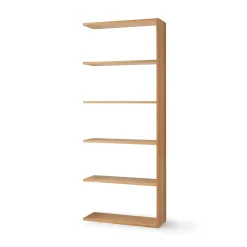Étagère additionnelle large en chêne ‐ 5 niveaux (Dont Eco‐part. 2,80 €)