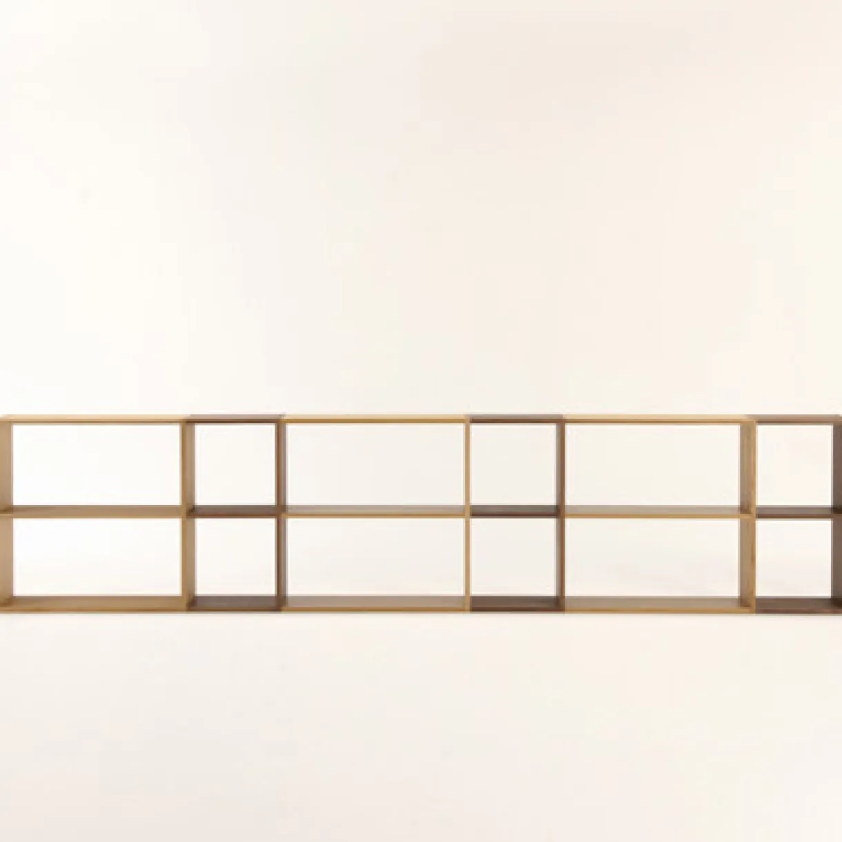 Étagère additionnelle large en chêne ‐ 2 niveaux (Dont Eco‐part. 1,80 €)