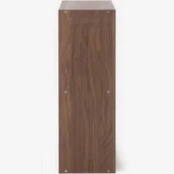 Étagère additionnelle large en noyer ‐ 2 niveaux (Dont Eco‐part. 1,80 €)