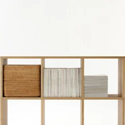 Étagère additionnelle étroite en chêne ‐ 3 niveaux (Dont Eco‐part. 0,82 €)