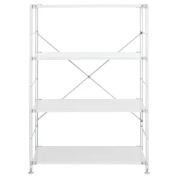 Étagère en acier gris clair - Large, moyenne