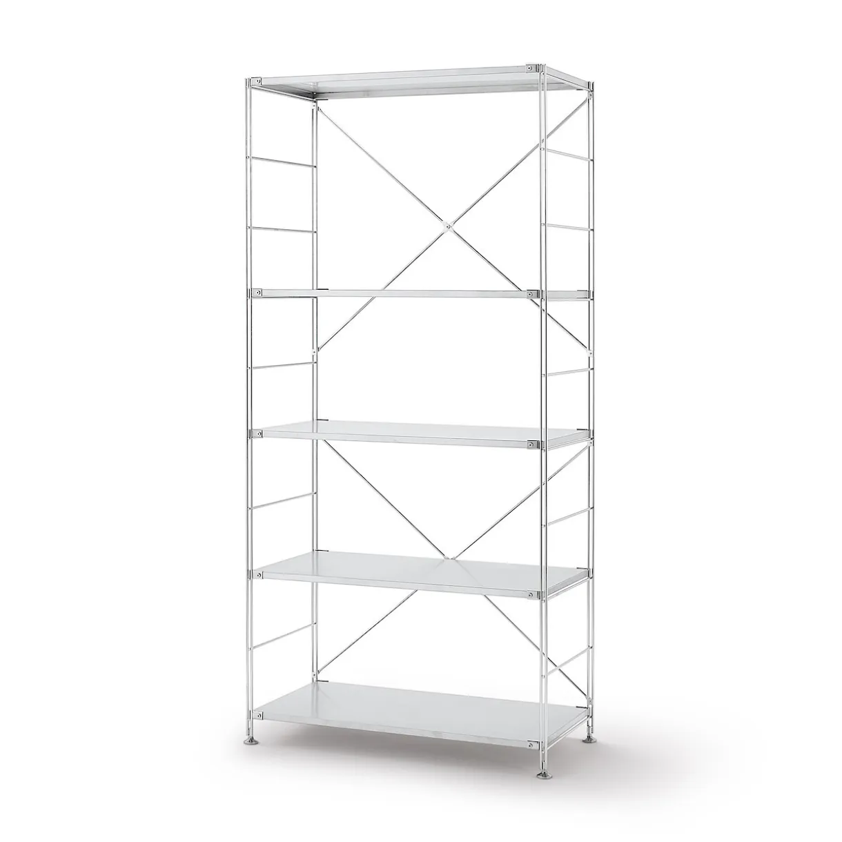 Étagère en acier inoxydable ‐ Large ‐ Grande (Dont Eco‐part. 1,80 €)