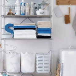 Étagère en acier inoxydable ‐ Large ‐ Grande (Dont Eco‐part. 1,80 €)