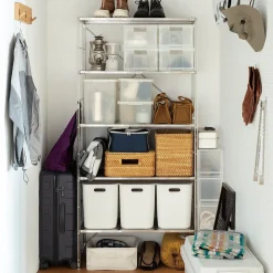 Étagère en acier inoxydable ‐ Large ‐ Grande (Dont Eco‐part. 1,80 €)