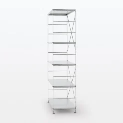 Étagère en acier inoxydable ‐ Large ‐ Grande (Dont Eco‐part. 1,80 €)