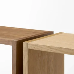 Étagère large en chêne ‐ 5 niveaux (Dont Eco‐part. 3,90 €)