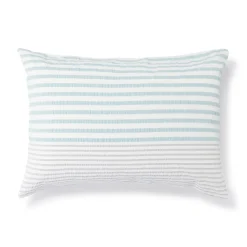 Taie d'oreiller en coton Seersucker 65 x 65 cm