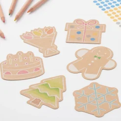 Étiquettes cadeaux - Gâteau, lot de 3