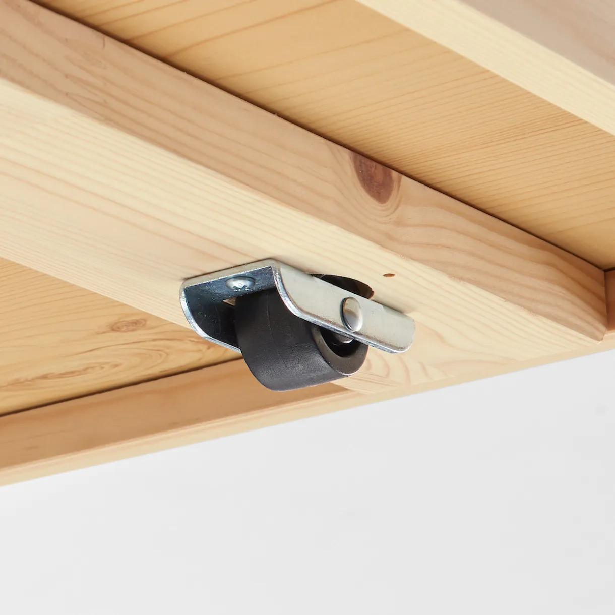 Tiroir de lit en pin avec séparateur