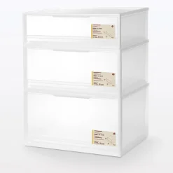 Tiroir de rangement empilable - [55 x 44.5 cm] - Hauteur 18 cm