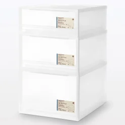 Tiroir de rangement empilable - [44 x 55 cm] - Hauteur 18 cm