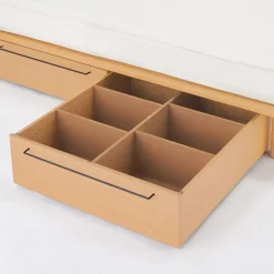 Tiroir en chêne pour lit plate‐forme 25 cm