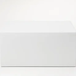 Tiroir en PP A4 gris blanc 2 compartiments L26 XP37X H17.5cm