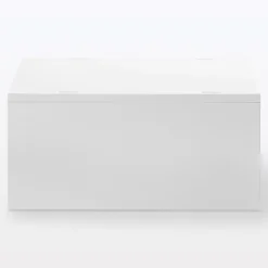 Tiroir en PP A4 gris blanc L26X P37X H17.5cm