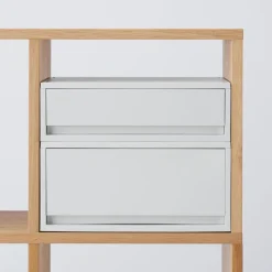 Tiroir en PP paysage blanc L37xP26xH12cm