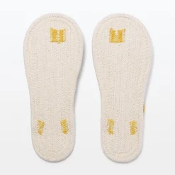 Tongs d'intérieur en coton mélangé