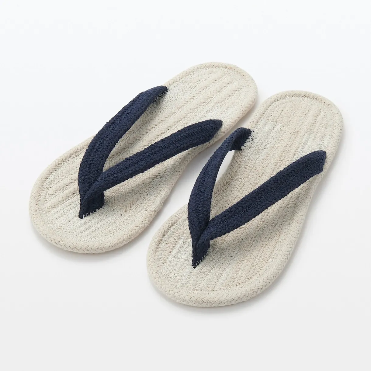 Tongs d'intérieur en coton mélangé