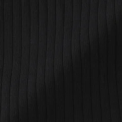 Top brassière court côtelé en coton pour femme