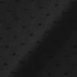 Top sans manches en double gaze à pois dobby pour femme