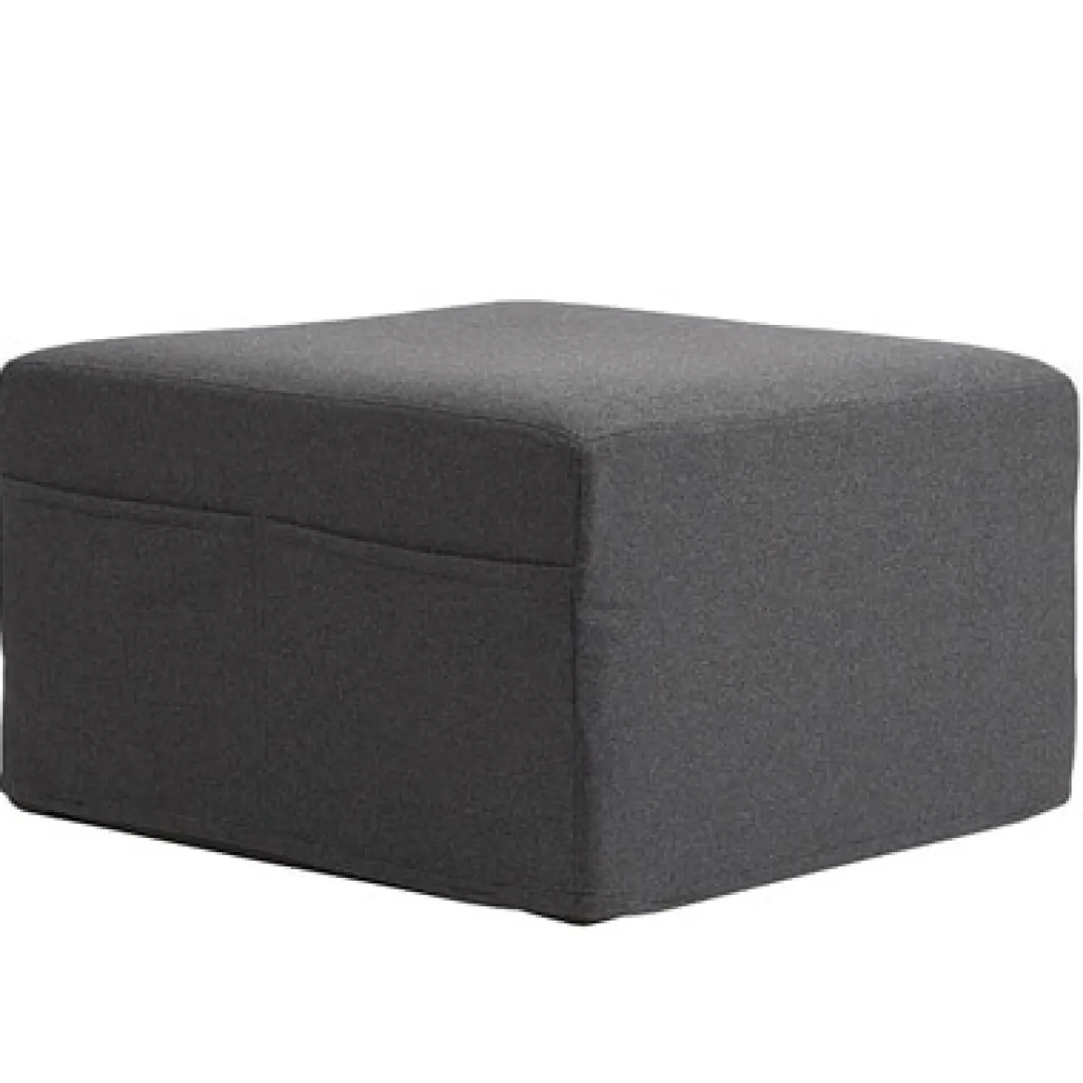 Trio en feutrine anthracite