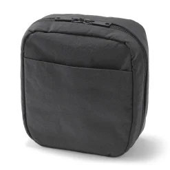 Trousse de maquillage à poser en nylon texturé