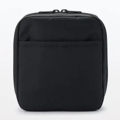 Trousse de maquillage en nylon autoportante