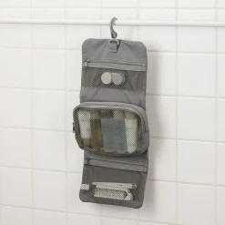 Trousse de toilette à suspendre avec poche amovible