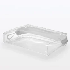 Trousse de toilette transparente ‐ Pochette de voyage 12 x 18,5 x 4 cm